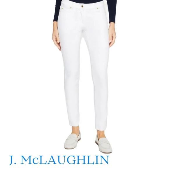 J. McLaughlin Jeans J Mclaughlin Jeans Lexi Jeans White Womens 8